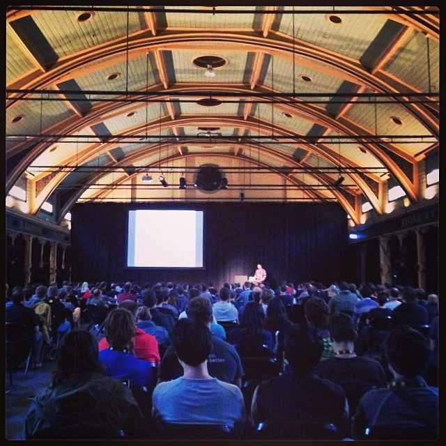 The Stage at JSConf AU