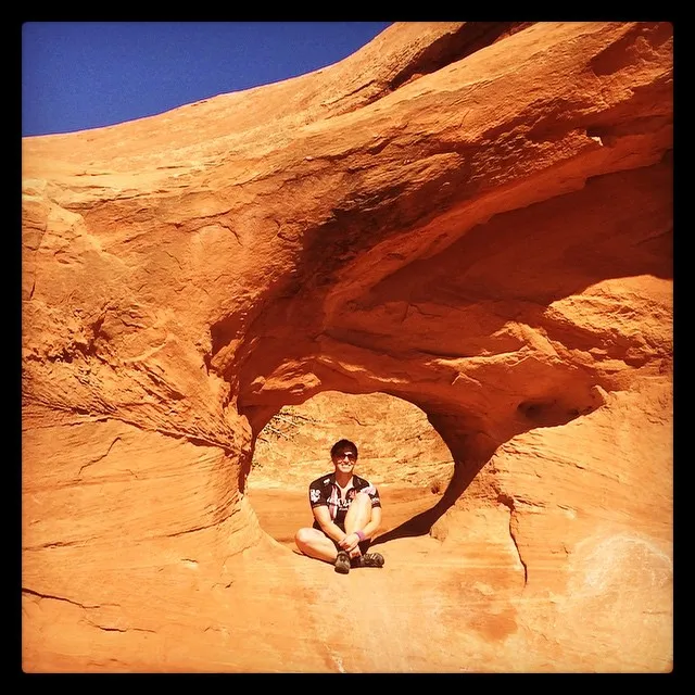 Climbing amongst arches for a rest day in Moab is pretty spectacular.